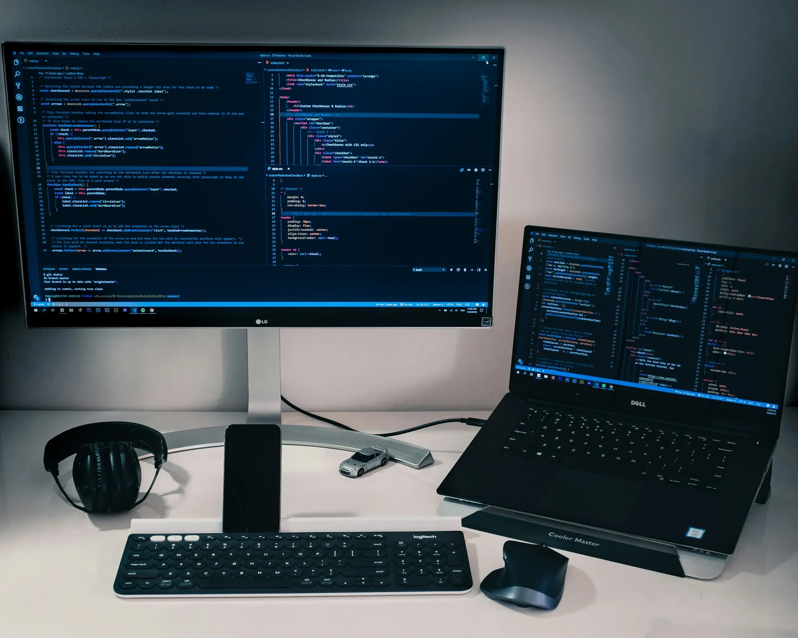 Bild von Arbeitsplatz im Bereich Webentwicklung